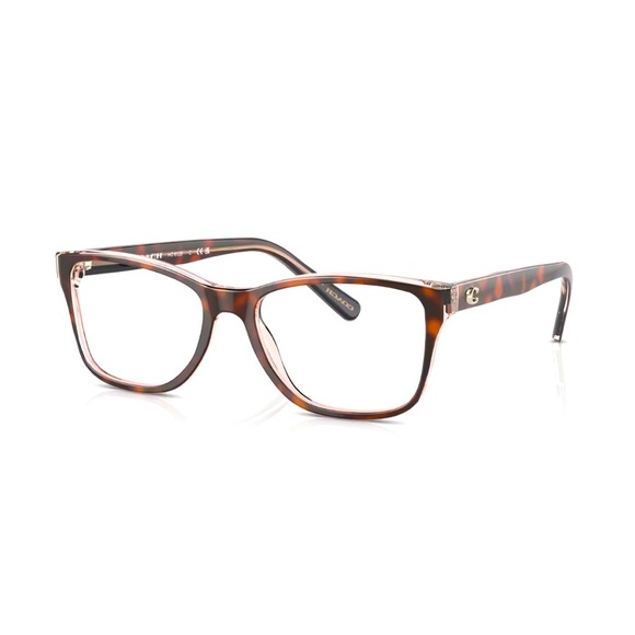 COACH HC6129 Eyeglasses Frames RXABLE 5727 Tortoise Pink. Case. NWT - Picture 1 of 13